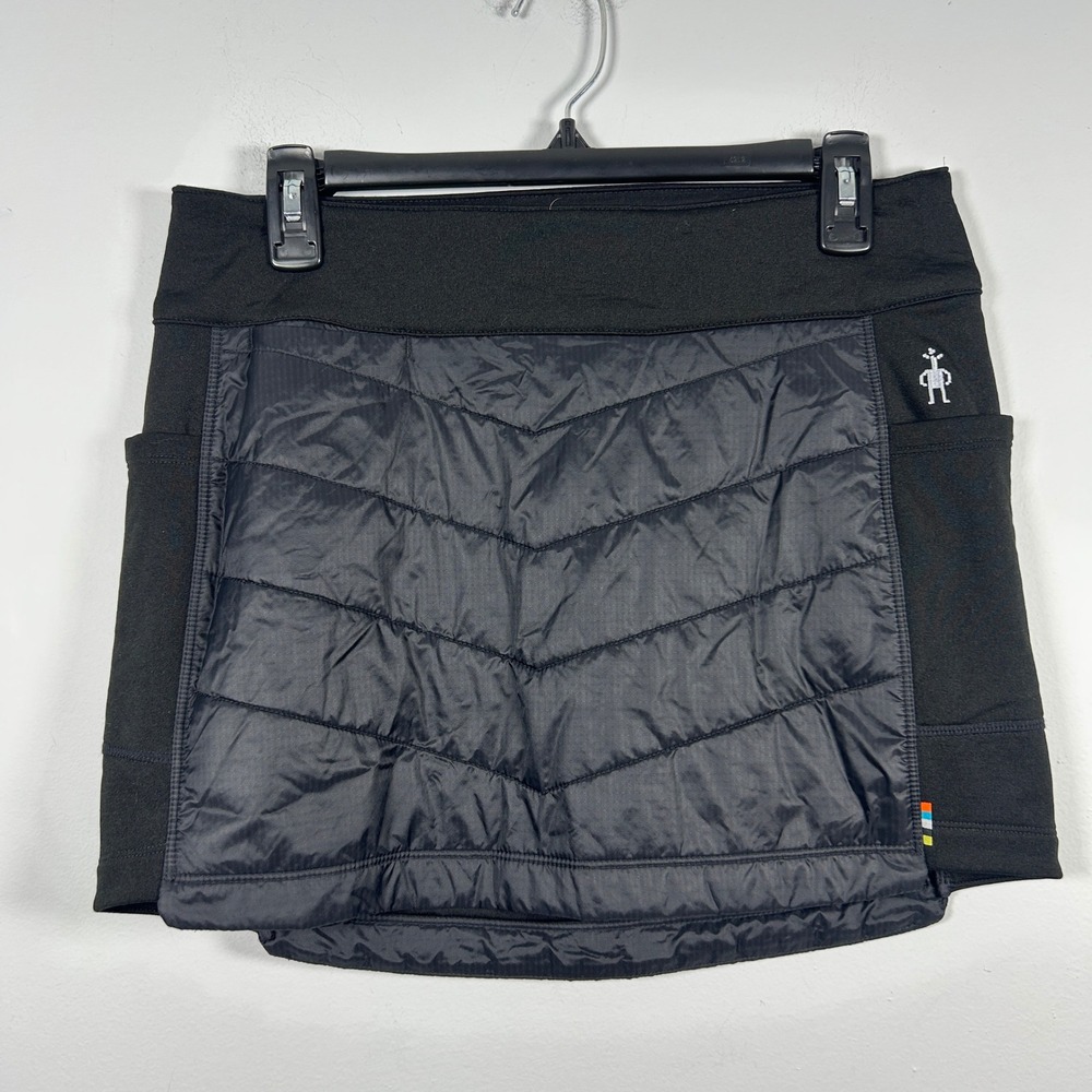 Smartwool Smartloft 60 Skirt Women's S Black Quilted Insulated Merino Wool Ski